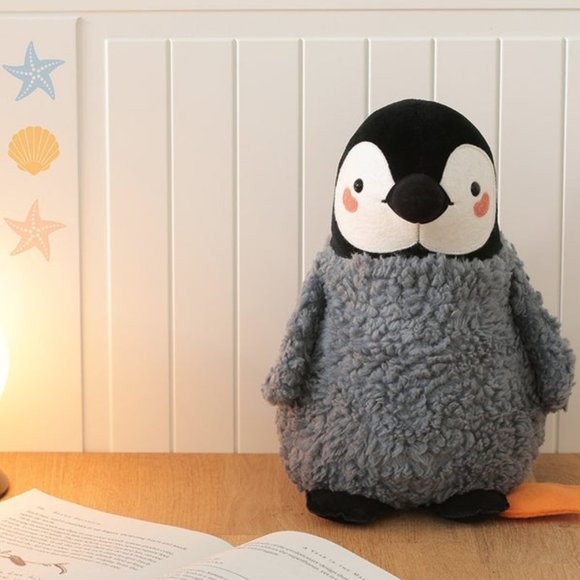 Penguin Music Box Gray